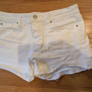 Women's Gap Factory White 3" Denim Shorts Size 2
